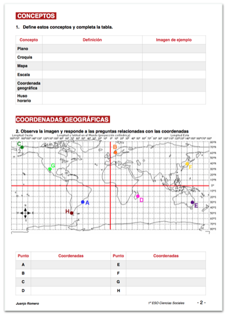 Dossier de mapas