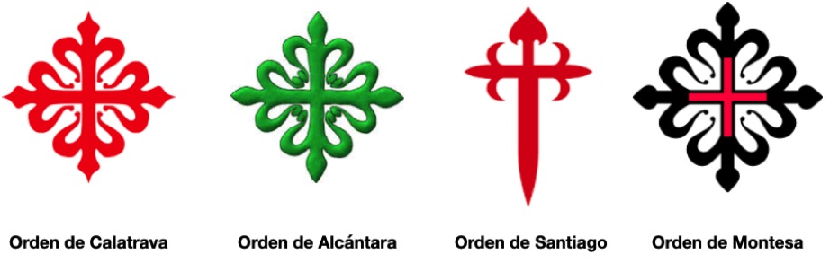 Lar órdenes militares cristianas en la península